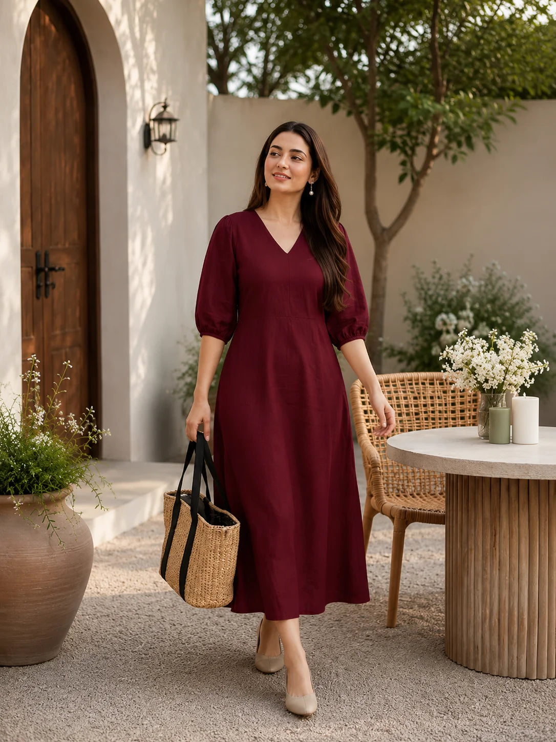 BEEITU BLACK DRESS12