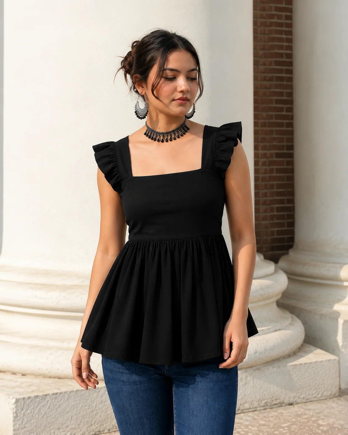 BEEITU BLACK TOP2