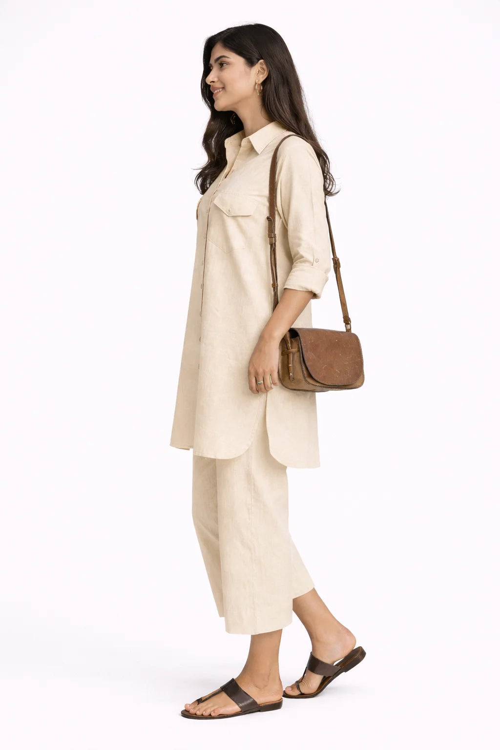 Beige Serenity Co-ord Set