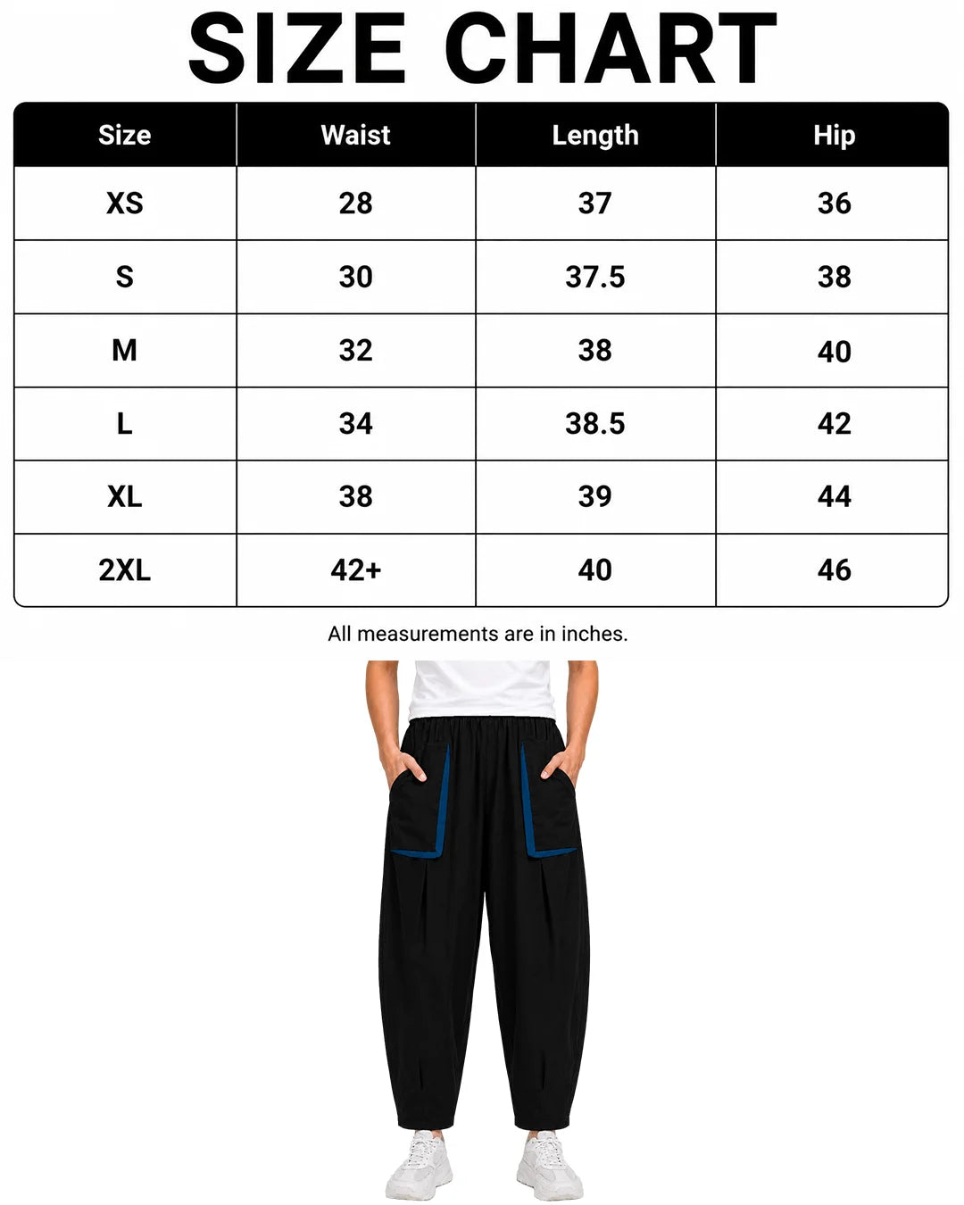 OYSTERS DRAPED UTILITY PANTS FOR MEN