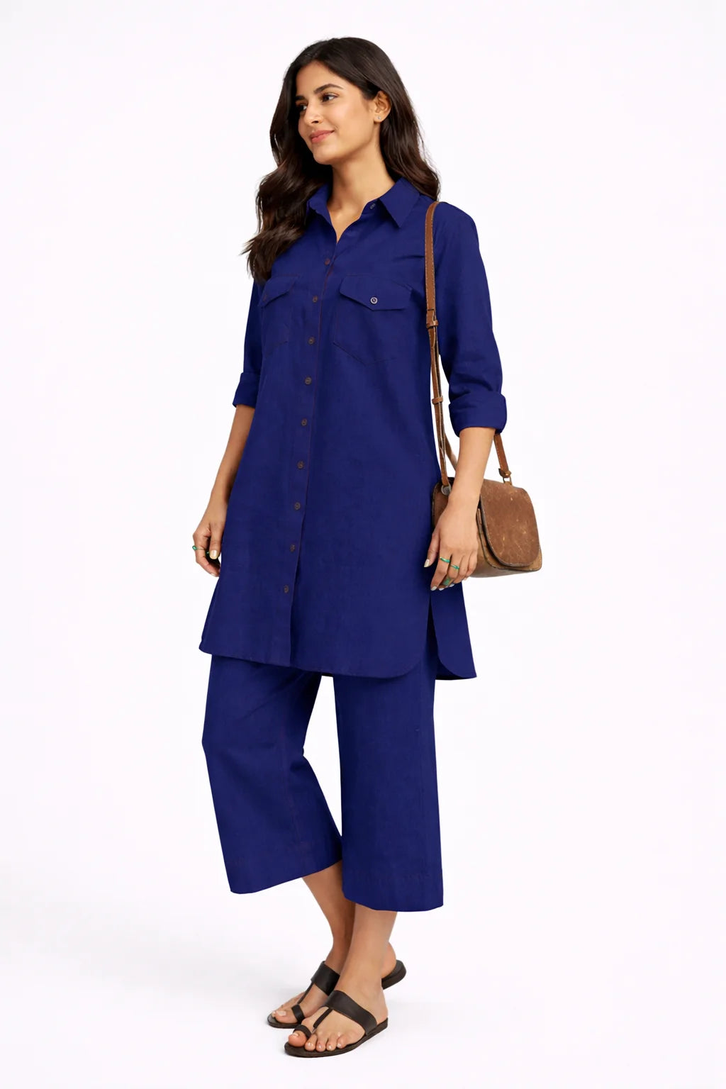 Navy Blue Serenity Co-ord Set