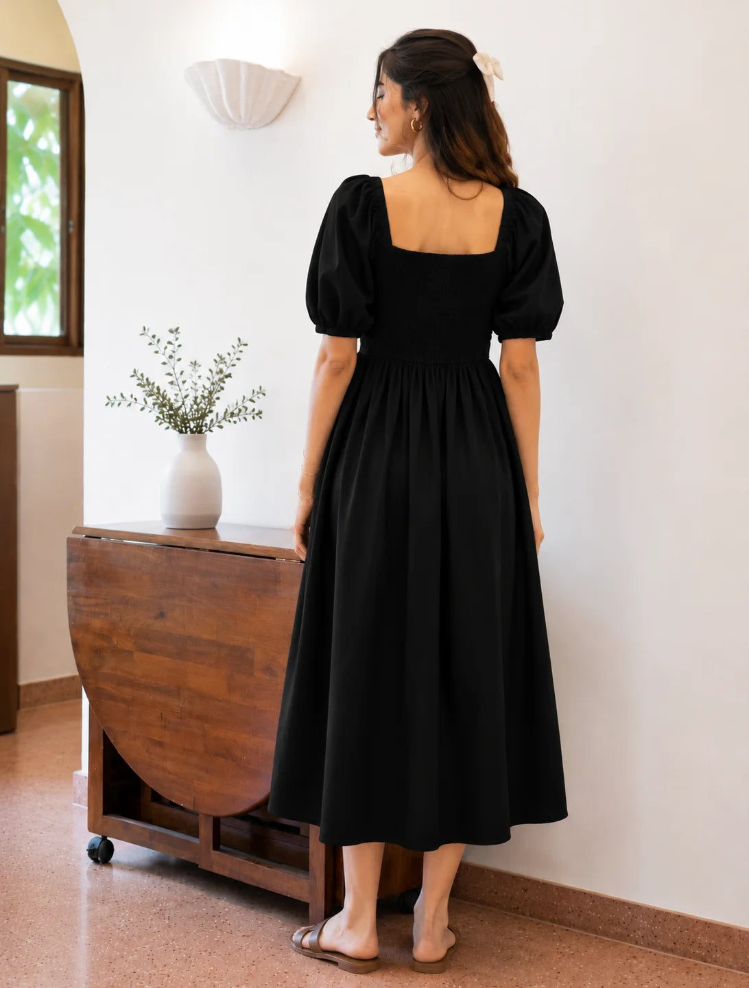 BEEITU BLACK DRESS4