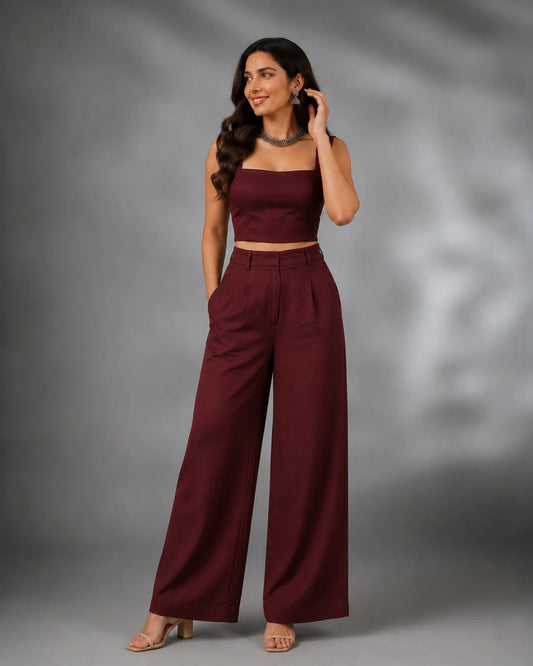 BEEITU MAROON DRESS1