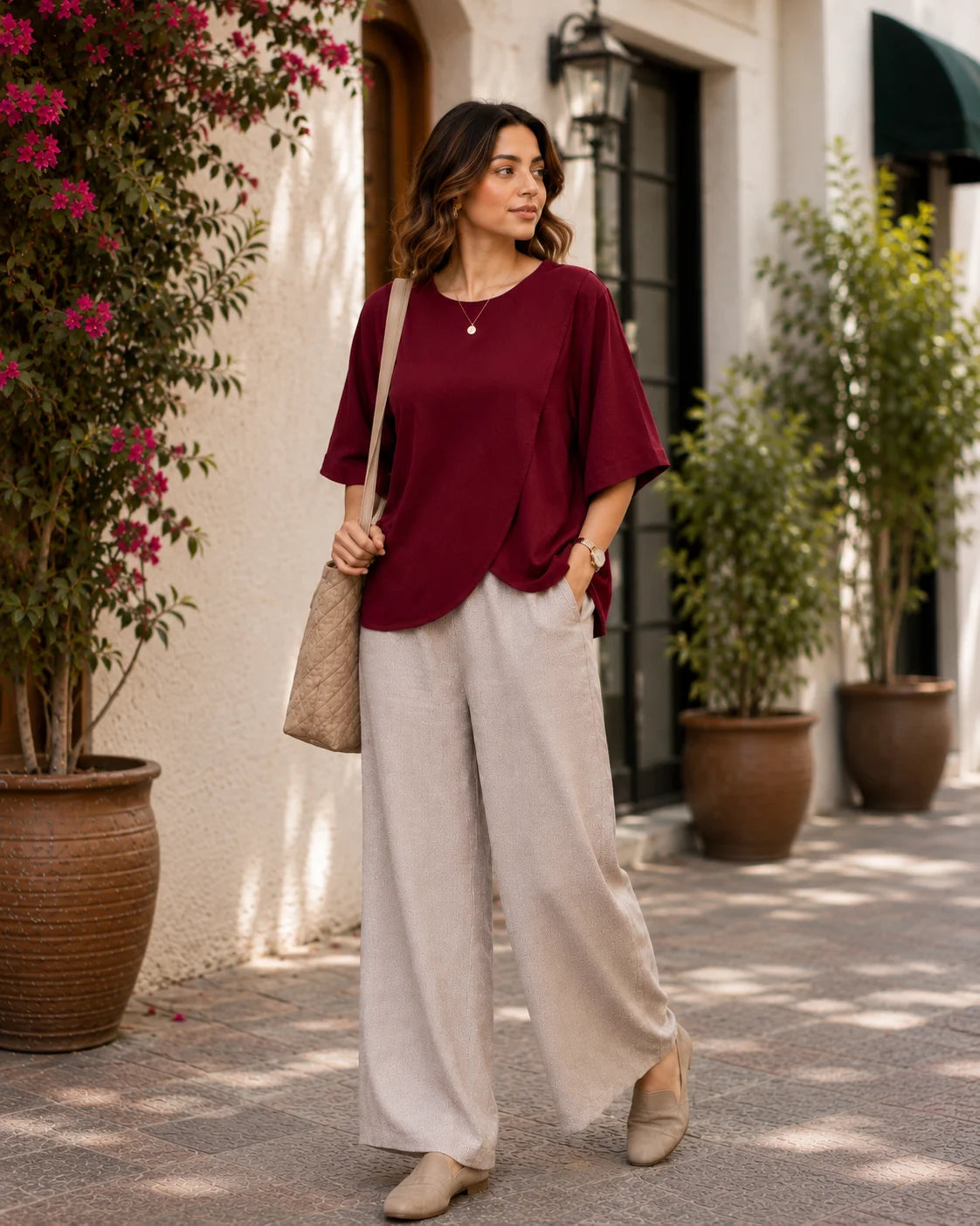 BEEITU MAROON DRESS3