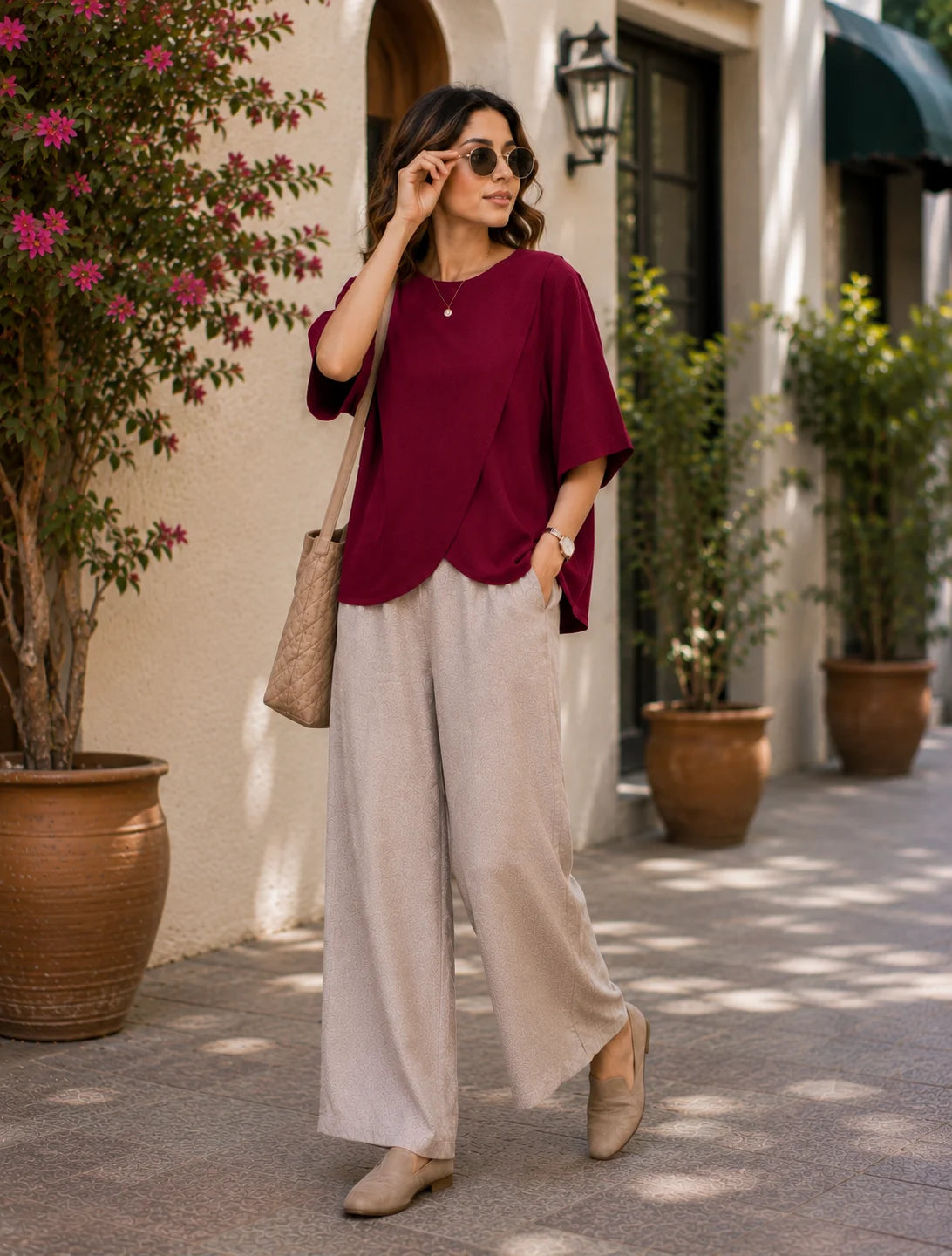 BEEITU MAROON DRESS3