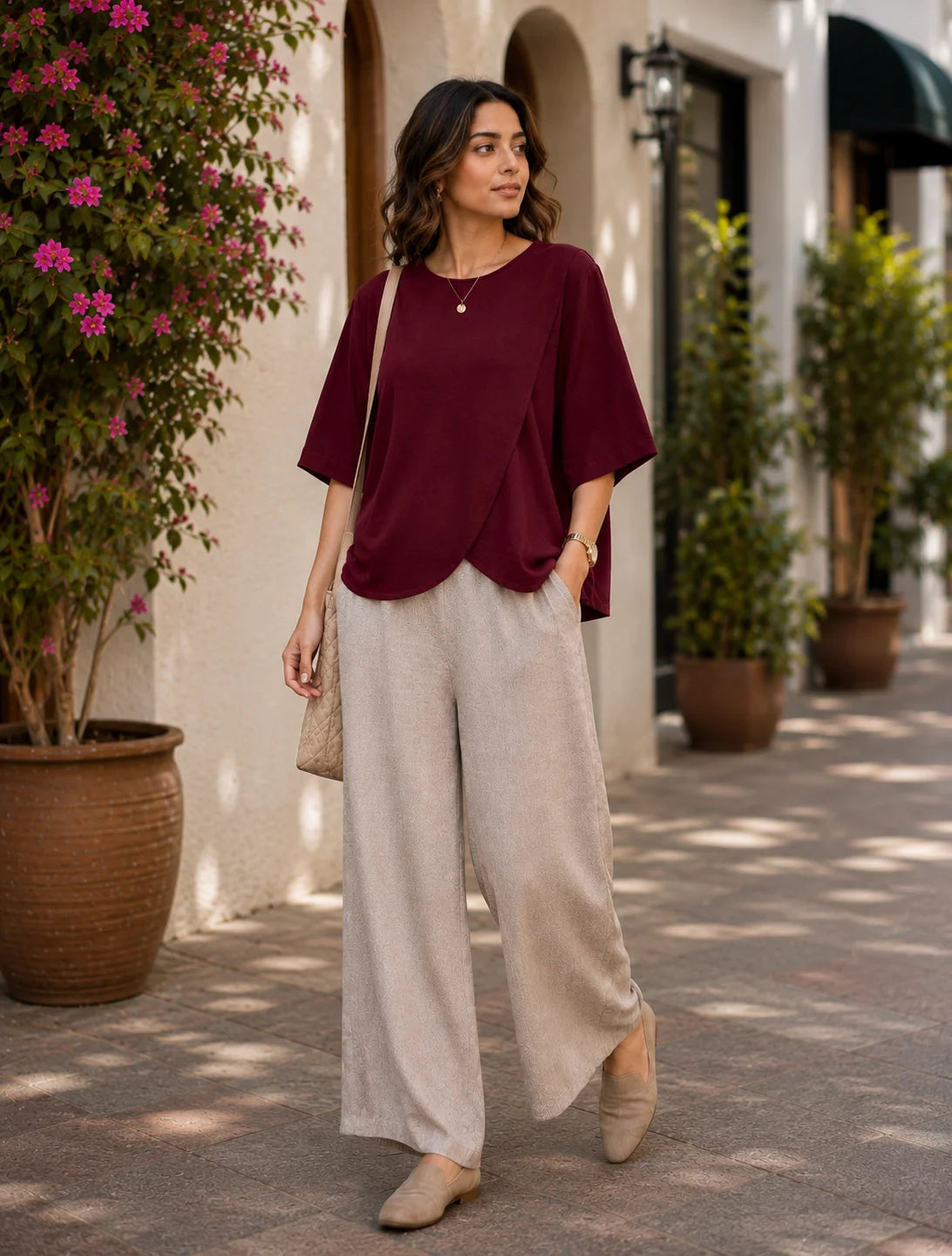 BEEITU MAROON DRESS3