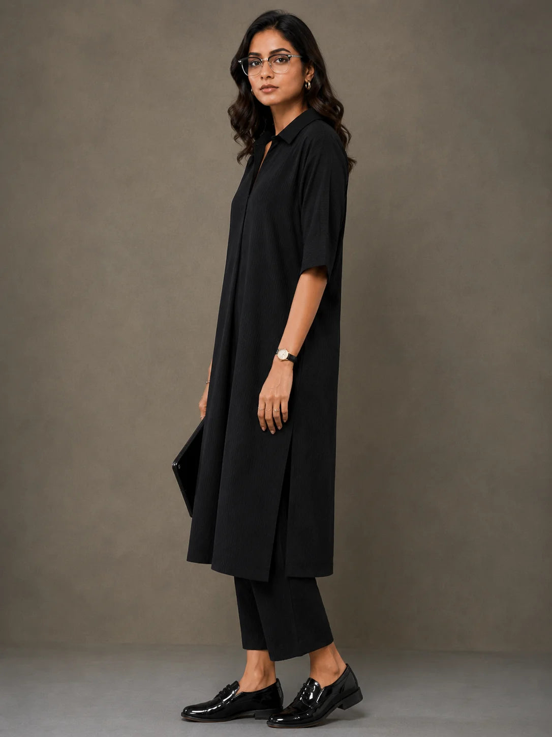 Behtarin Co-ord Sets Black1