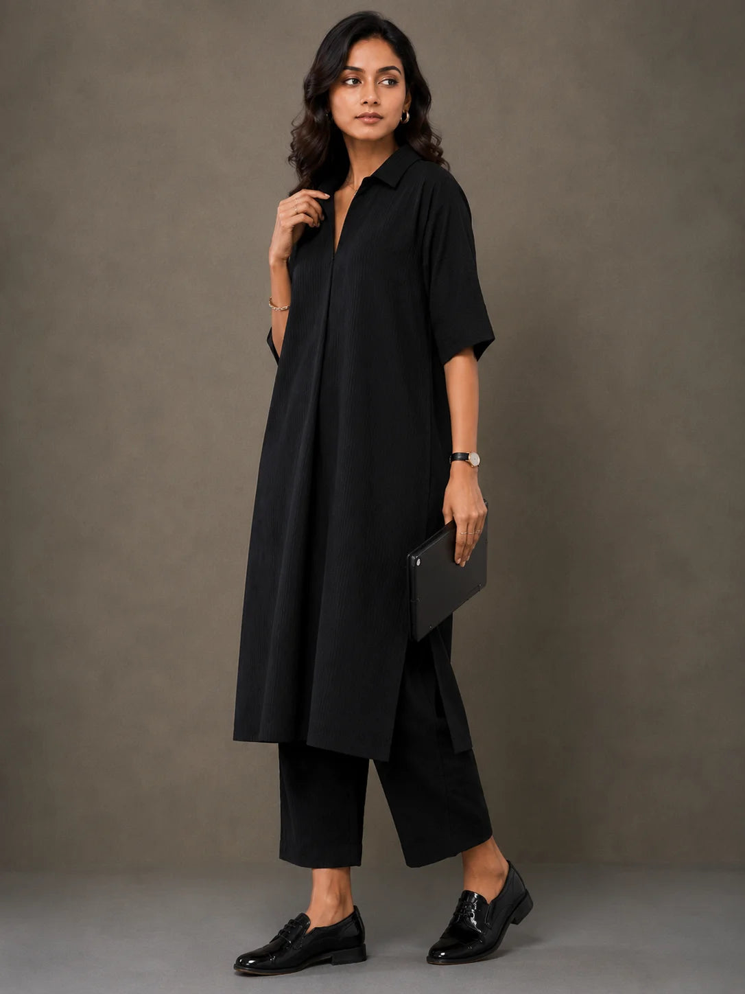 Behtarin Co-ord Sets Black1