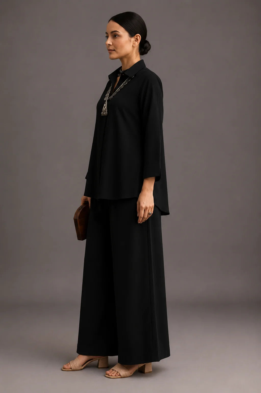 Behtarin Co-ord Sets Black3