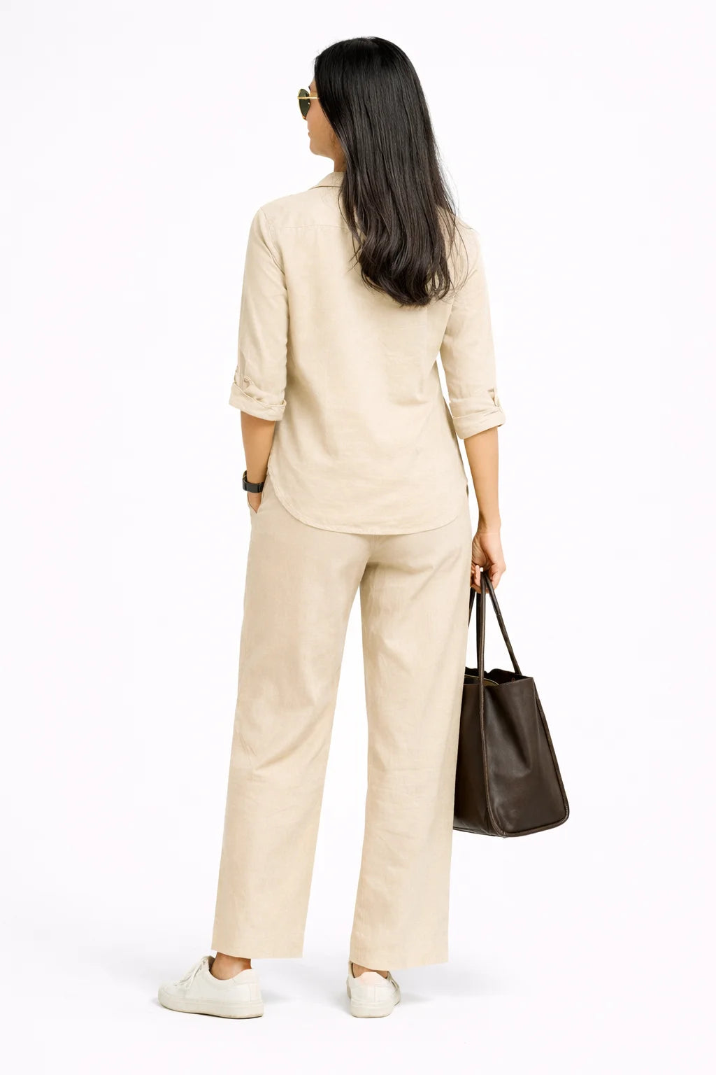 Earthy Beige Utility Kurta Set