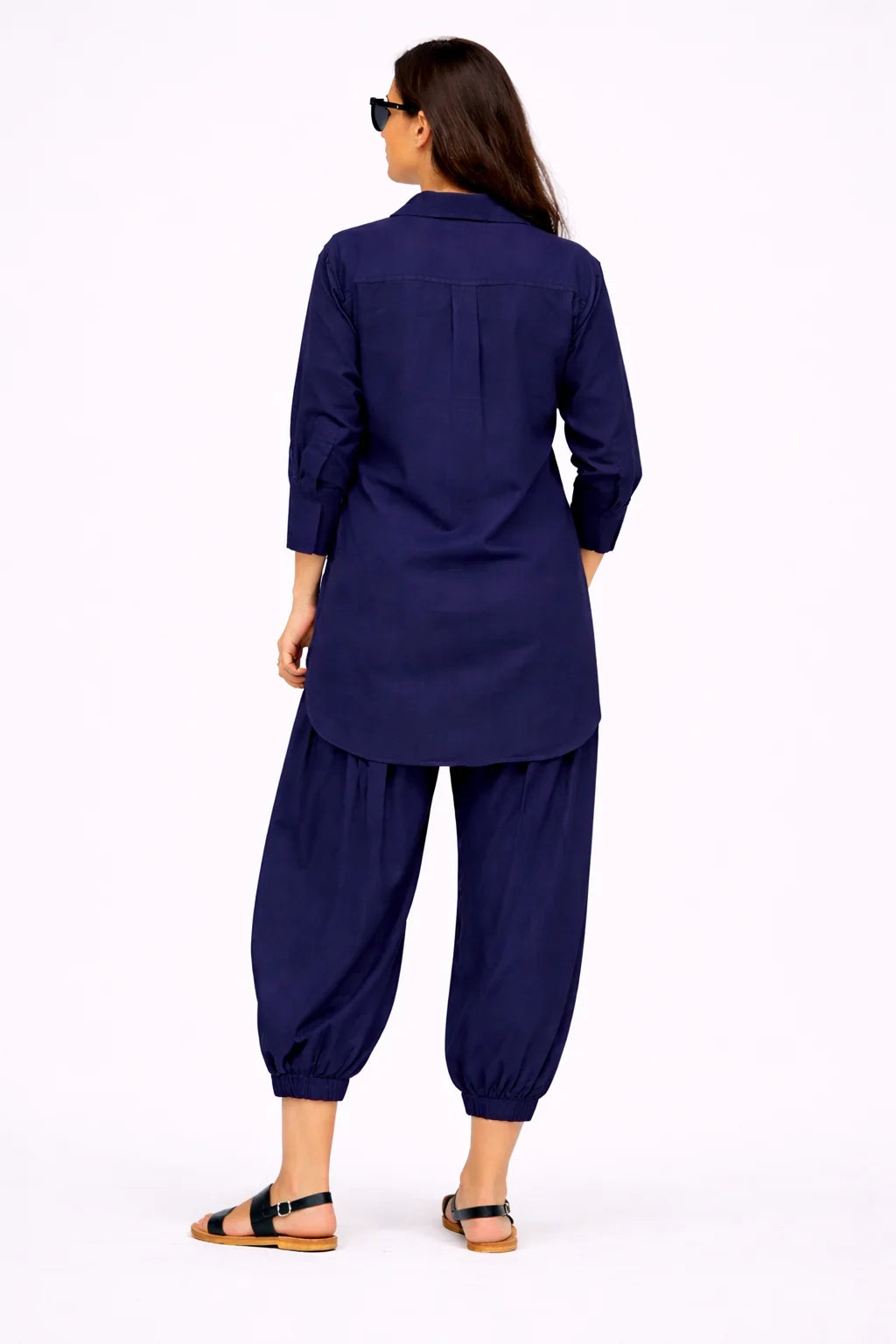 Navy Blue Breeze Co-ord Set