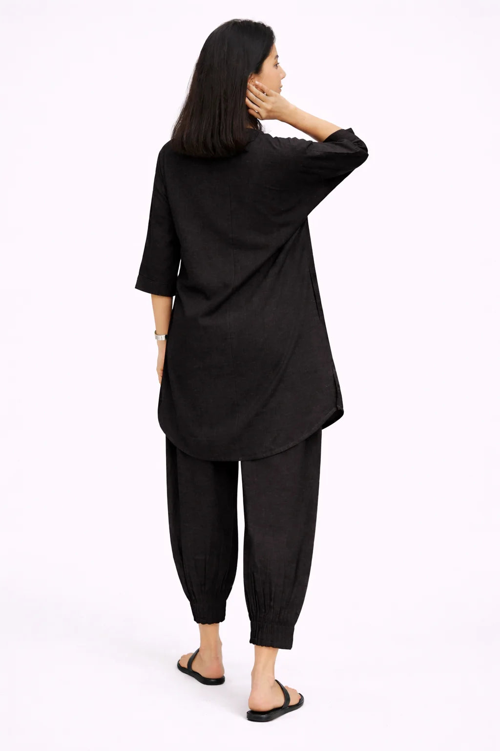 Black Poise Co-ord Set