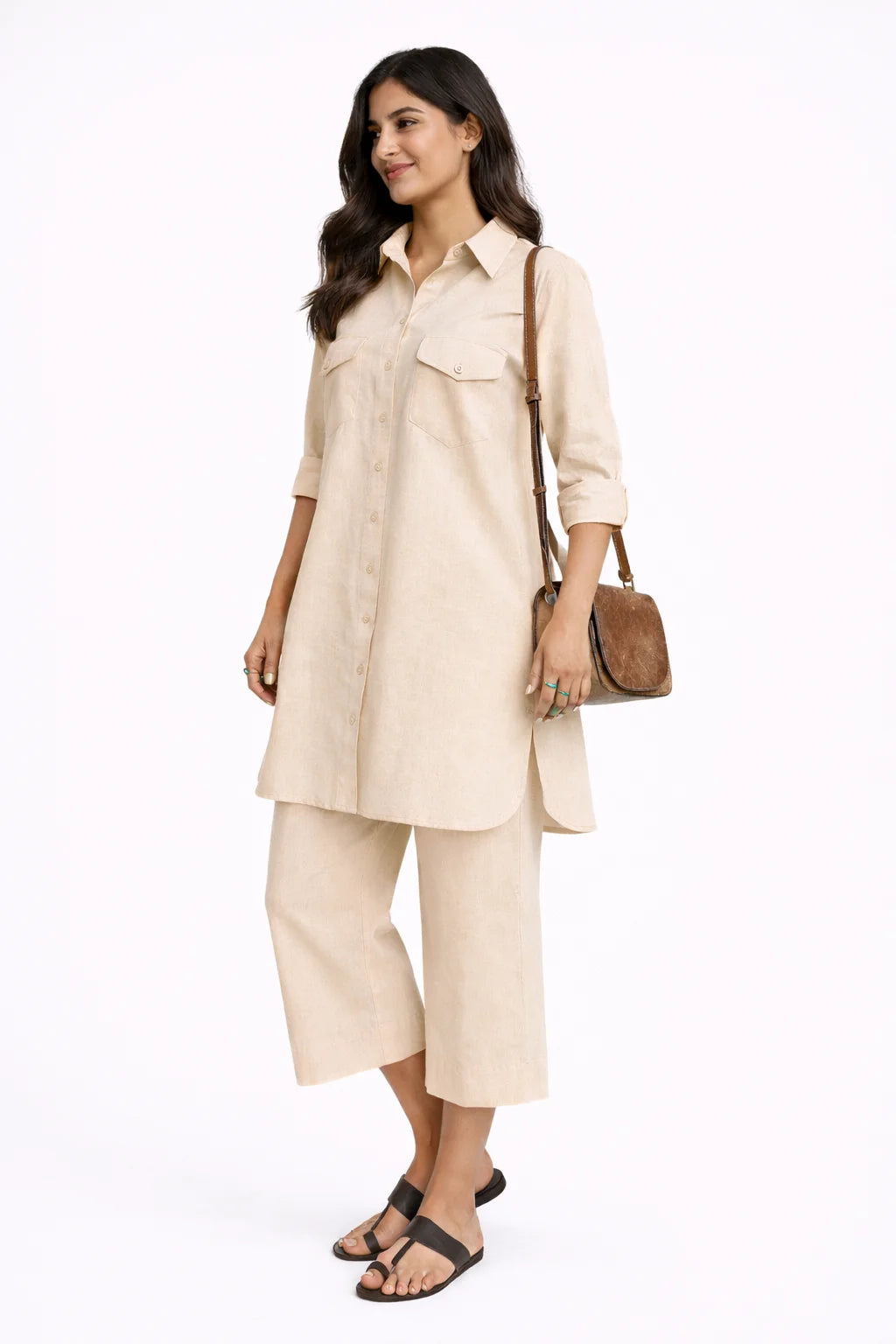 Beige Serenity Co-ord Set