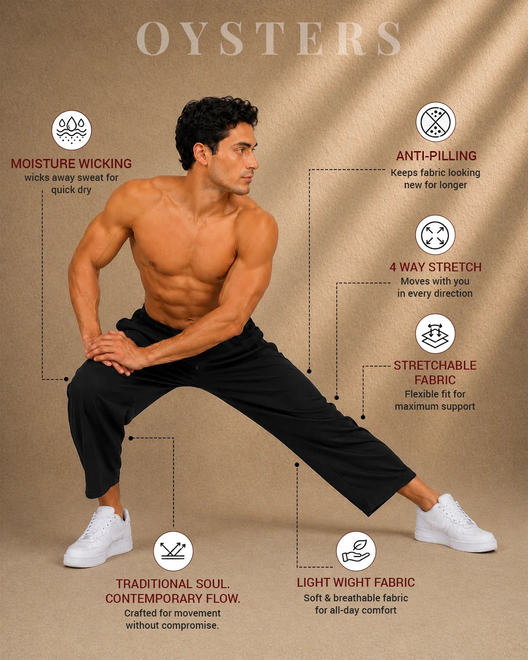 Balloon-Cut Pants for Men