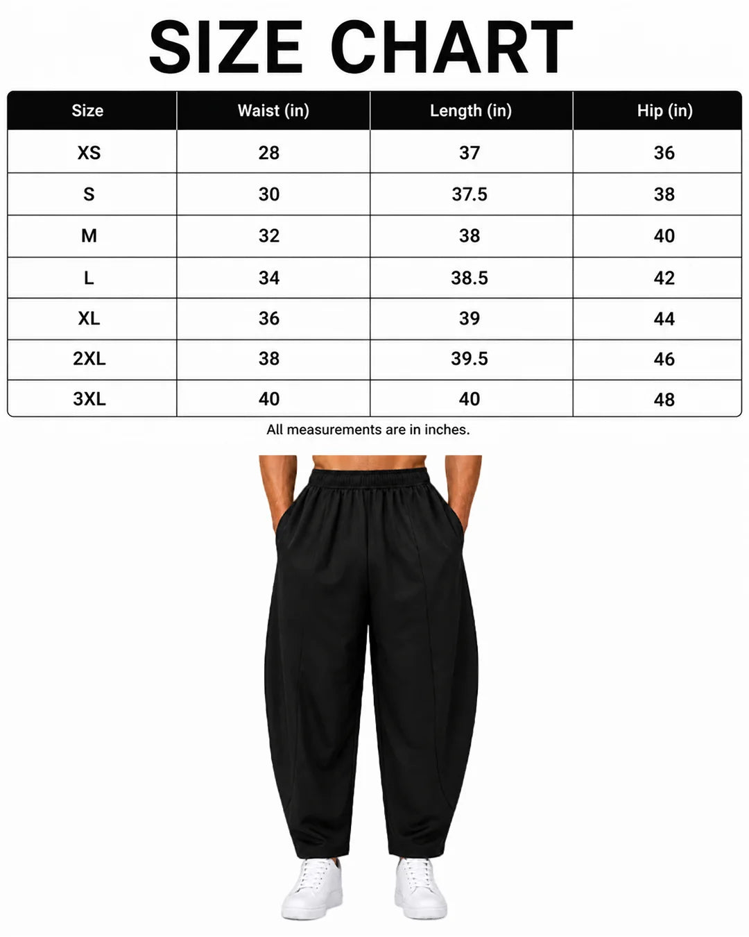 Balloon-Cut Pants for Men