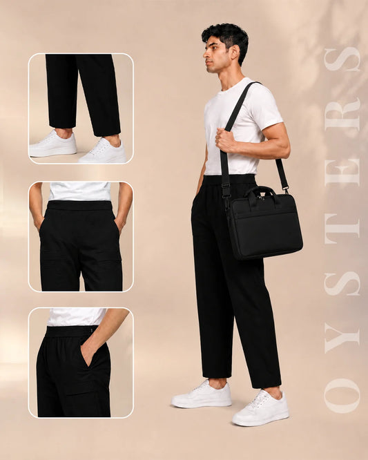 OYSTERS TAPERED UTILITY PANTS FOR MEN