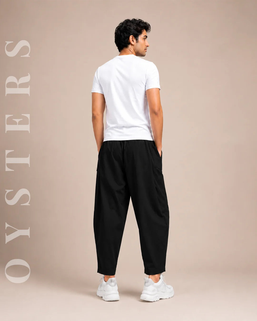 OYSTERS DRAPED UTILITY PANTS FOR MEN