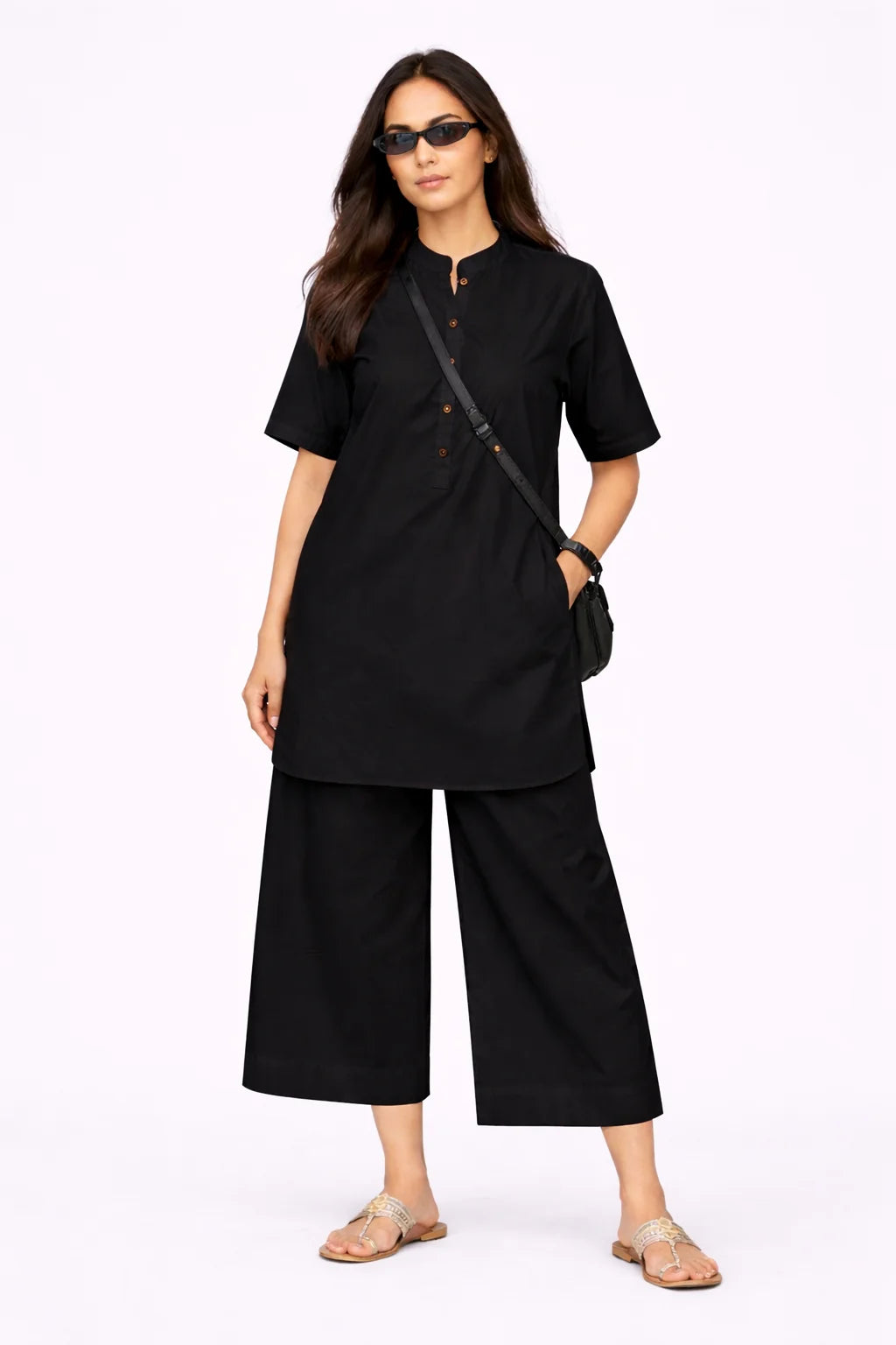 Black Ease Co-ord Set