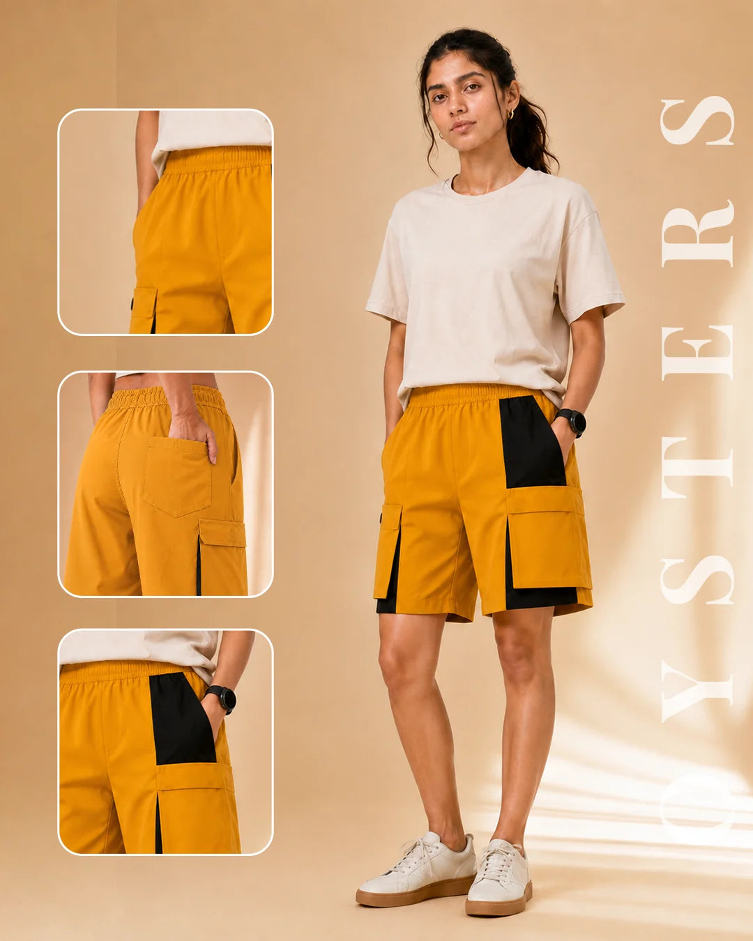 Utility Panel Pants for Men
