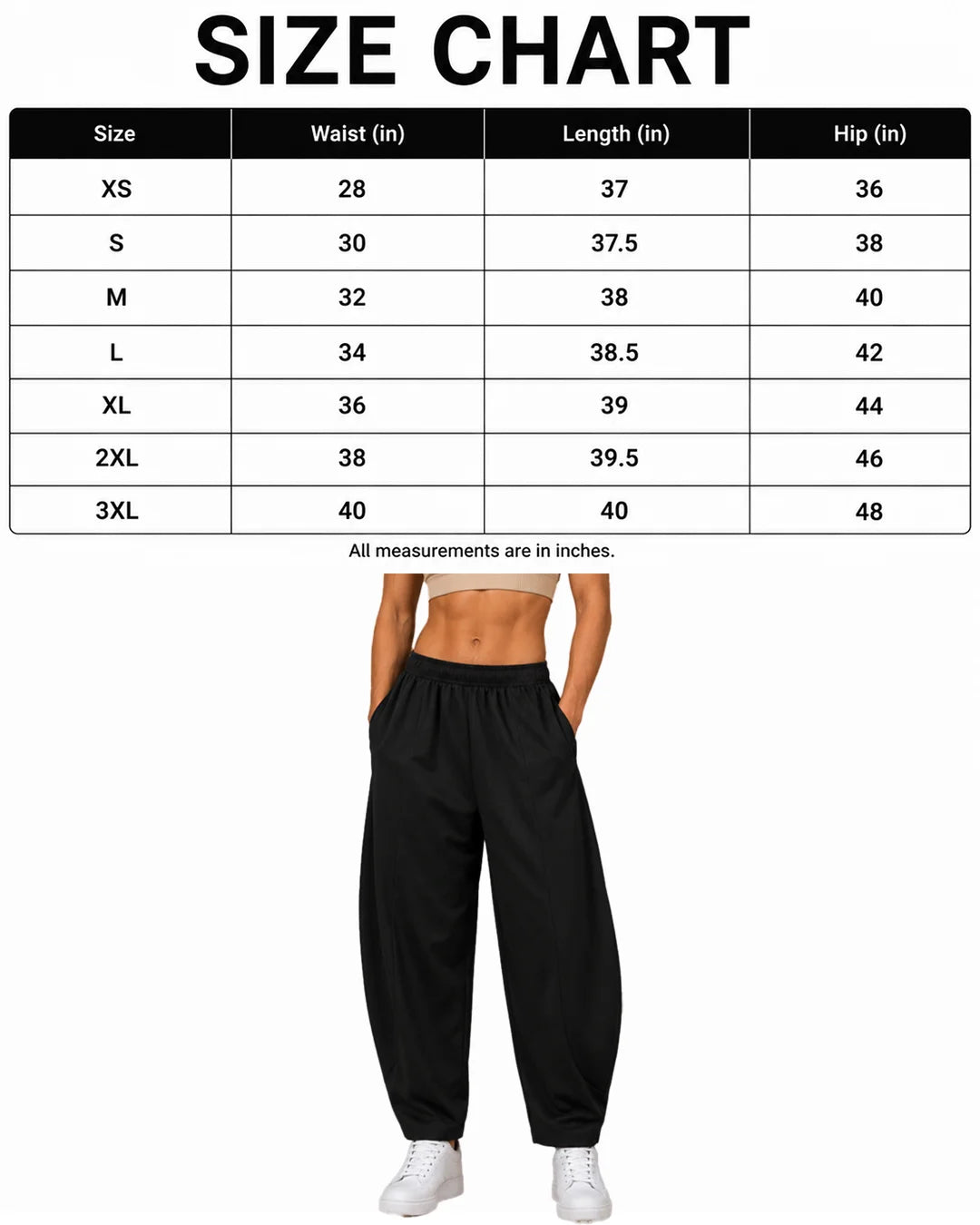 Balloon-Cut Relaxed Fit Cotton Pants for Women