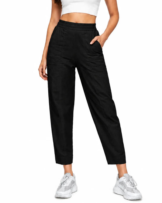 Tapered Utility Pants for Women