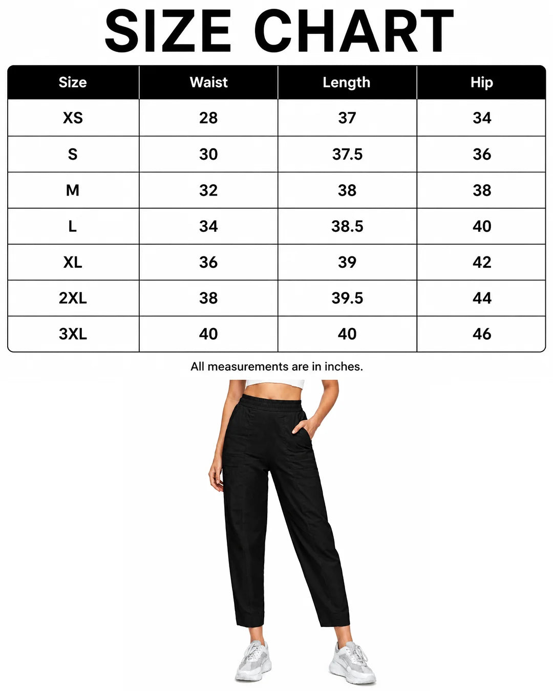 Oysters Tapered Utility Pants for Women