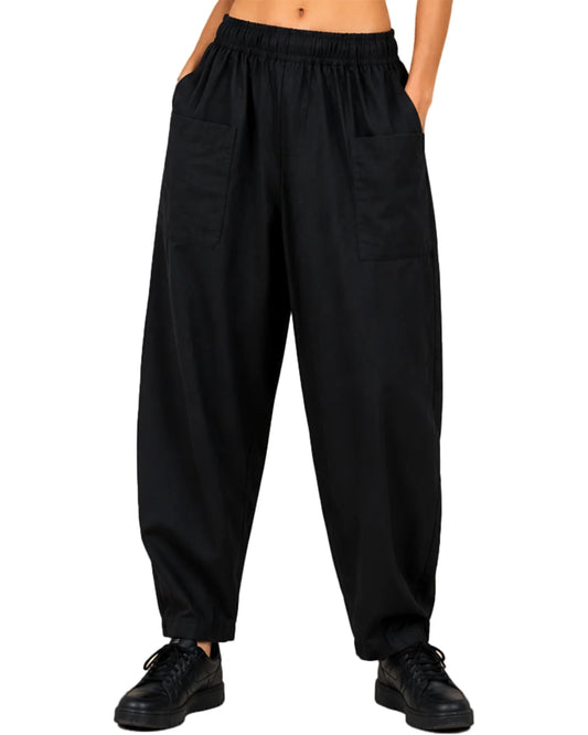 OYSTERS UTILITY BARREL PANTS FOR WOMEN